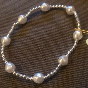 Enewton Pearl 3mm Bracelet Love Charm